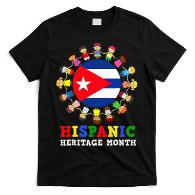 Cuban Flag Heritage Celebration Cuba T-Shirt