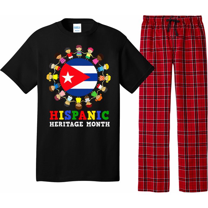 Cuban Flag Heritage Celebration Cuba Pajama Set