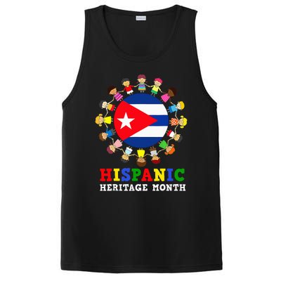 Cuban Flag Heritage Celebration Cuba PosiCharge Competitor Tank