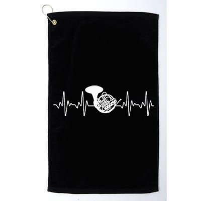 Cool French Horn Art For Marching Band Horn Player Platinum Collection Golf Towel