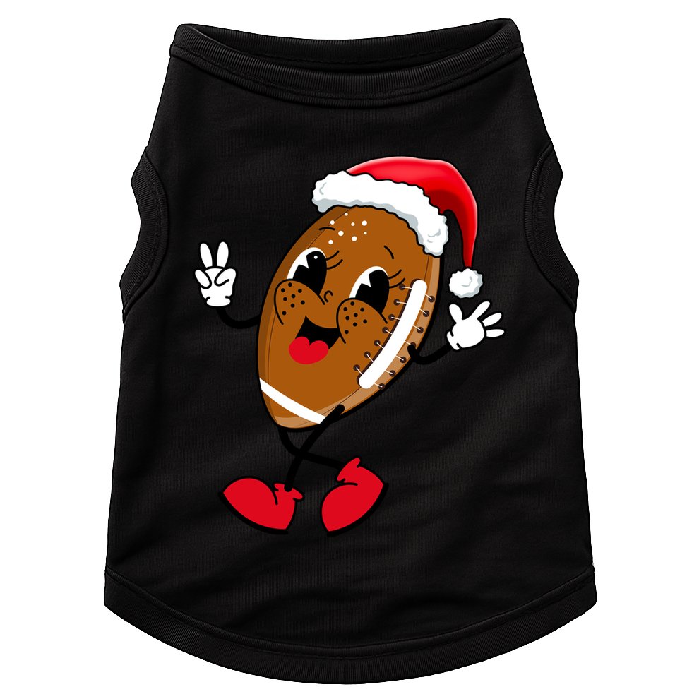 Christmas Football Holiday Sport Doggie Tank
