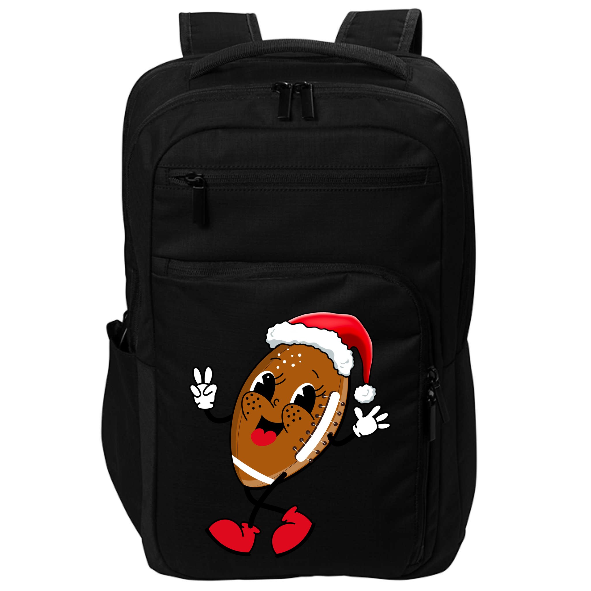 Christmas Football Holiday Sport Impact Tech Backpack