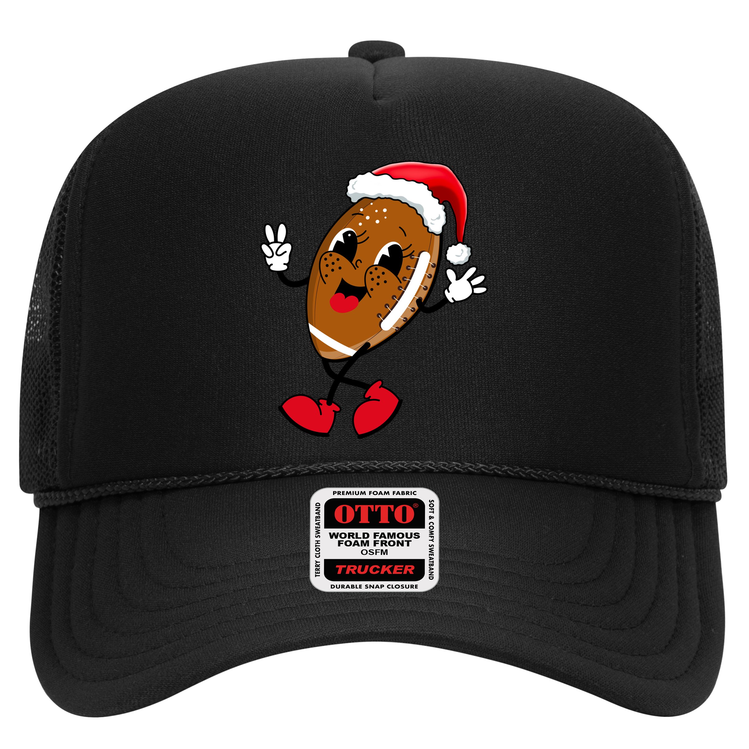 Christmas Football Holiday Sport Hat