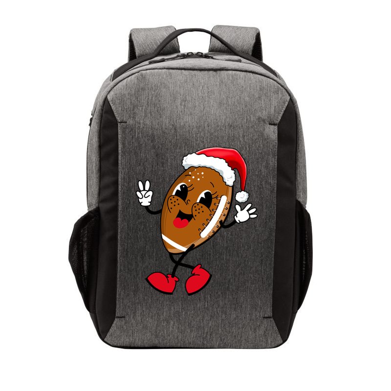 Christmas Football Holiday Sport Vector Backpack