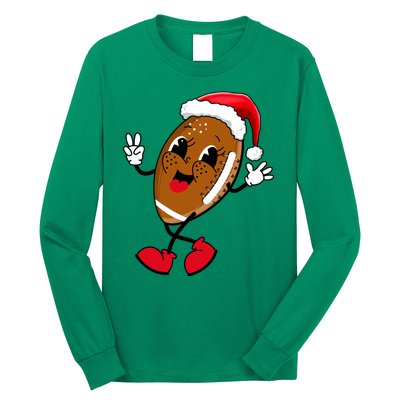 Christmas Football Holiday Sport Long Sleeve Shirt