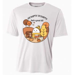 Cute Fall Hum!pty Dum!pty Had A Great Fall Cooling Performance Crew T-Shirt