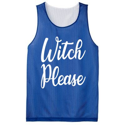 Cute Funny Halloween Witch Costume Witch Please Cute Gift Mesh Reversible Basketball Jersey Tank