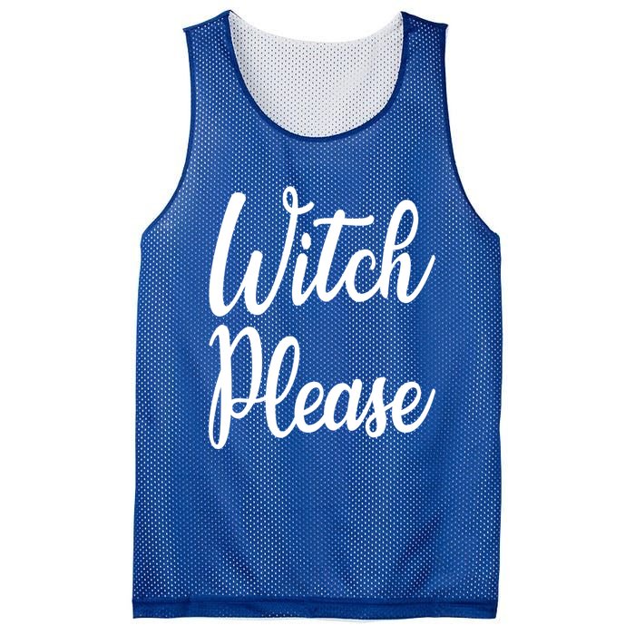 Cute Funny Halloween Witch Costume Witch Please Cute Gift Mesh Reversible Basketball Jersey Tank