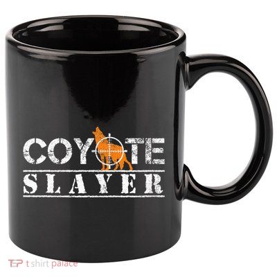 Coyote Funny Hunting Gift For Coyote Hunters 11oz C Handle Ceramic Mug