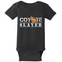 Coyote Funny Hunting Gift For Coyote Hunters Baby Bodysuit