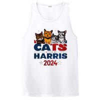 Cats For Harris 2024 Kamala Harris For President 2024 PosiCharge Competitor Tank