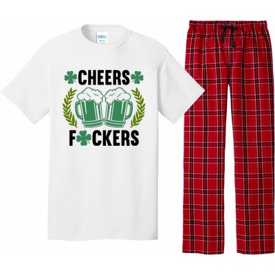 Cheers F*Ckers Hilarious St Patricks Day Pajama Set