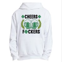 Cheers F*Ckers Hilarious St Patricks Day Urban Pullover Hoodie