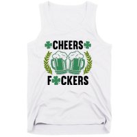 Cheers F*Ckers Hilarious St Patricks Day Tank Top