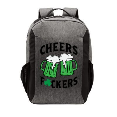 Cheers F*Ckers Hilarious St Patricks Day Vector Backpack