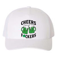 Cheers F*Ckers Hilarious St Patricks Day Yupoong Adult 5-Panel Trucker Hat