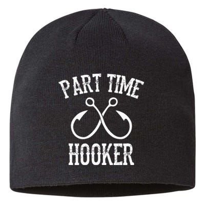 Classic Fishing Hooks Part Time Hooker Sustainable Beanie