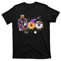 Cute Funny Halloween Boo Donuts T-Shirt