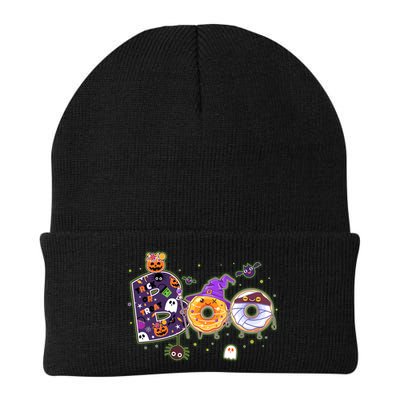 Cute Funny Halloween Boo Donuts Beanie