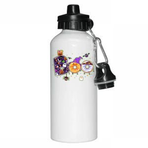 Cute Funny Halloween Boo Donuts Aluminum Water Bottle