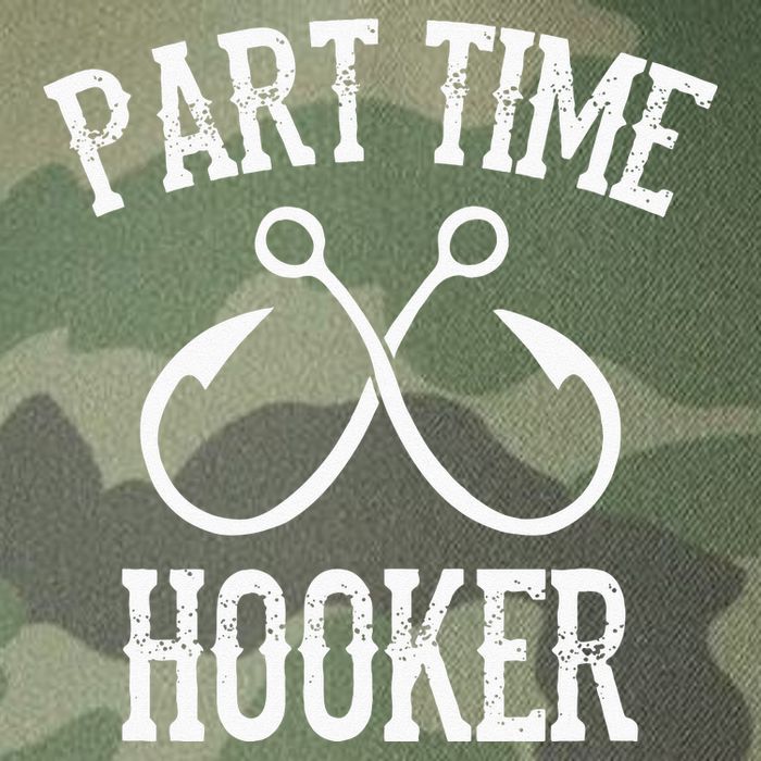 Classic Fishing Hooks Part Time Hooker Legacy Tie Dye Trucker Hat