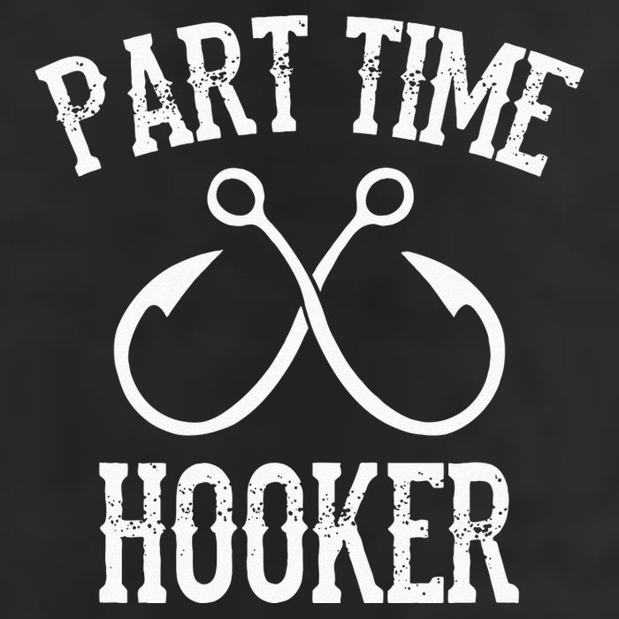 Classic Fishing Hooks Part Time Hooker Cool Comfort Performance Bucket Hat