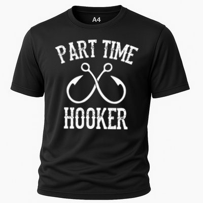 Classic Fishing Hooks Part Time Hooker Performance Shirt