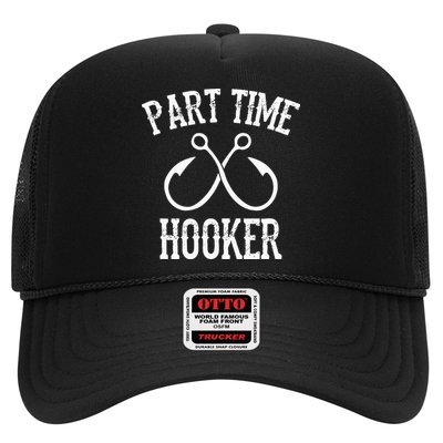 Classic Fishing Hooks Part Time Hooker Trucker Hat