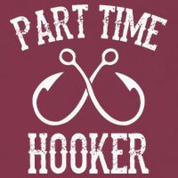 Classic Fishing Hooks Part Time Hooker 16oz Travel Tumbler