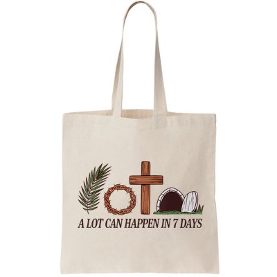 Christian Faith Happy Easter Day A Lot Can Happen In 7 Days Bag