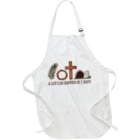 Christian Faith Happy Easter Day A Lot Can Happen In 7 Days Apron