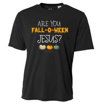 Christian Faith Halloween Are You Fall O Ween Jesus Matthew Cooling Performance Crew T-Shirt