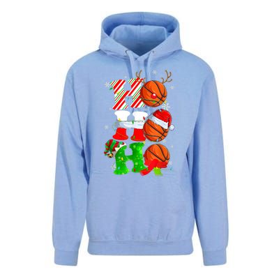 Christmas Funny Ho Ho Ho Basketball Pajama Santa Lover T Unisex Surf Hoodie