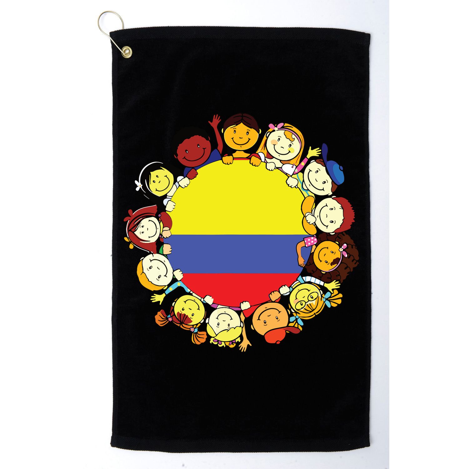 Colombia Flag Hispanic Heritage Month Colombian Golf Towel