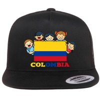 Colombia Flag Hispanic Heritage Month Colombian Flatbill Hat