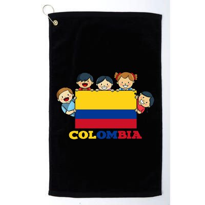Colombia Flag Hispanic Heritage Month Colombian Golf Towel