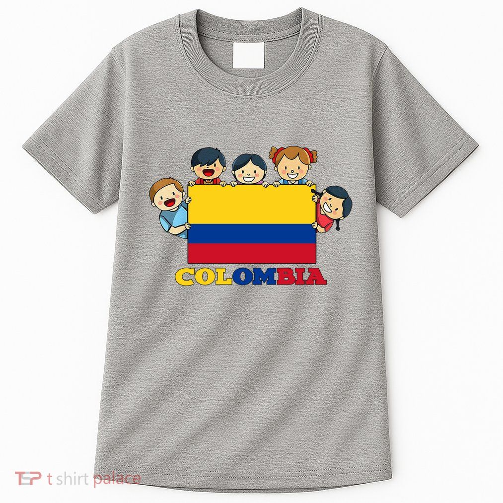 Colombia Flag Hispanic Heritage Month Colombian Tall T-Shirt