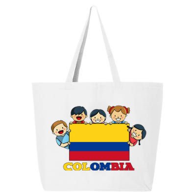 Colombia Flag Hispanic Heritage Month Colombian 25L Jumbo Tote