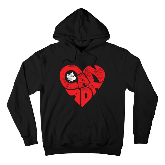 Canada Flag Heart Shirts Canadian Roots Americans Love Maple Hoodie