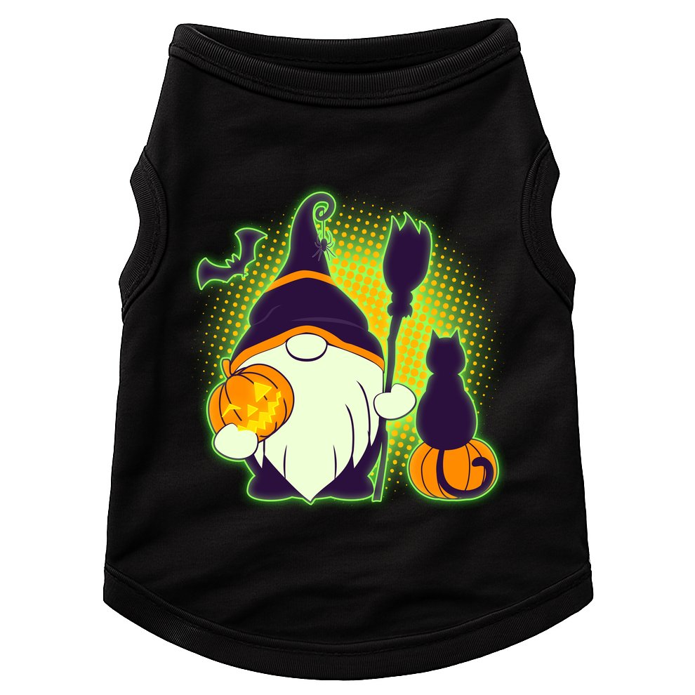 Cute Funny Halloween Gnome Doggie Tank