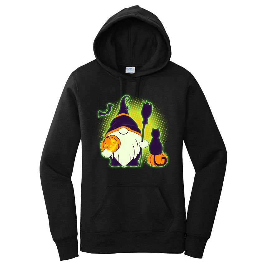 Cute Funny Halloween Gnome Women's Pullover Hoodie