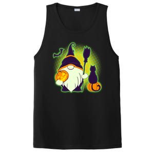 Cute Funny Halloween Gnome PosiCharge Competitor Tank