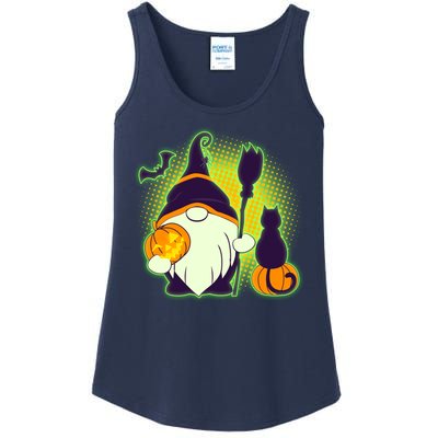 Cute Funny Halloween Gnome Ladies Essential Tank