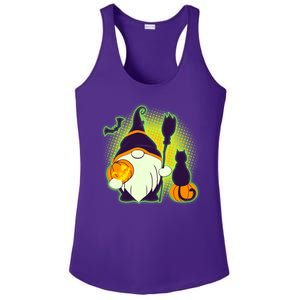 Cute Funny Halloween Gnome Ladies PosiCharge Competitor Racerback Tank