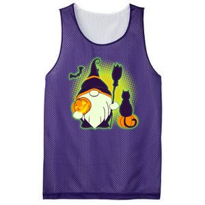 Cute Funny Halloween Gnome Mesh Reversible Basketball Jersey Tank