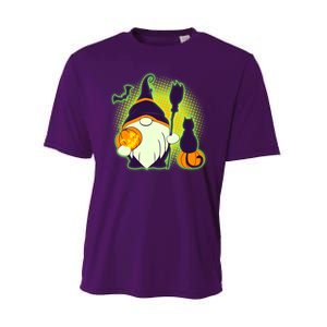 Cute Funny Halloween Gnome Performance Sprint T-Shirt