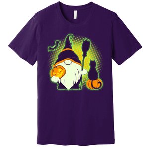 Cute Funny Halloween Gnome Premium T-Shirt