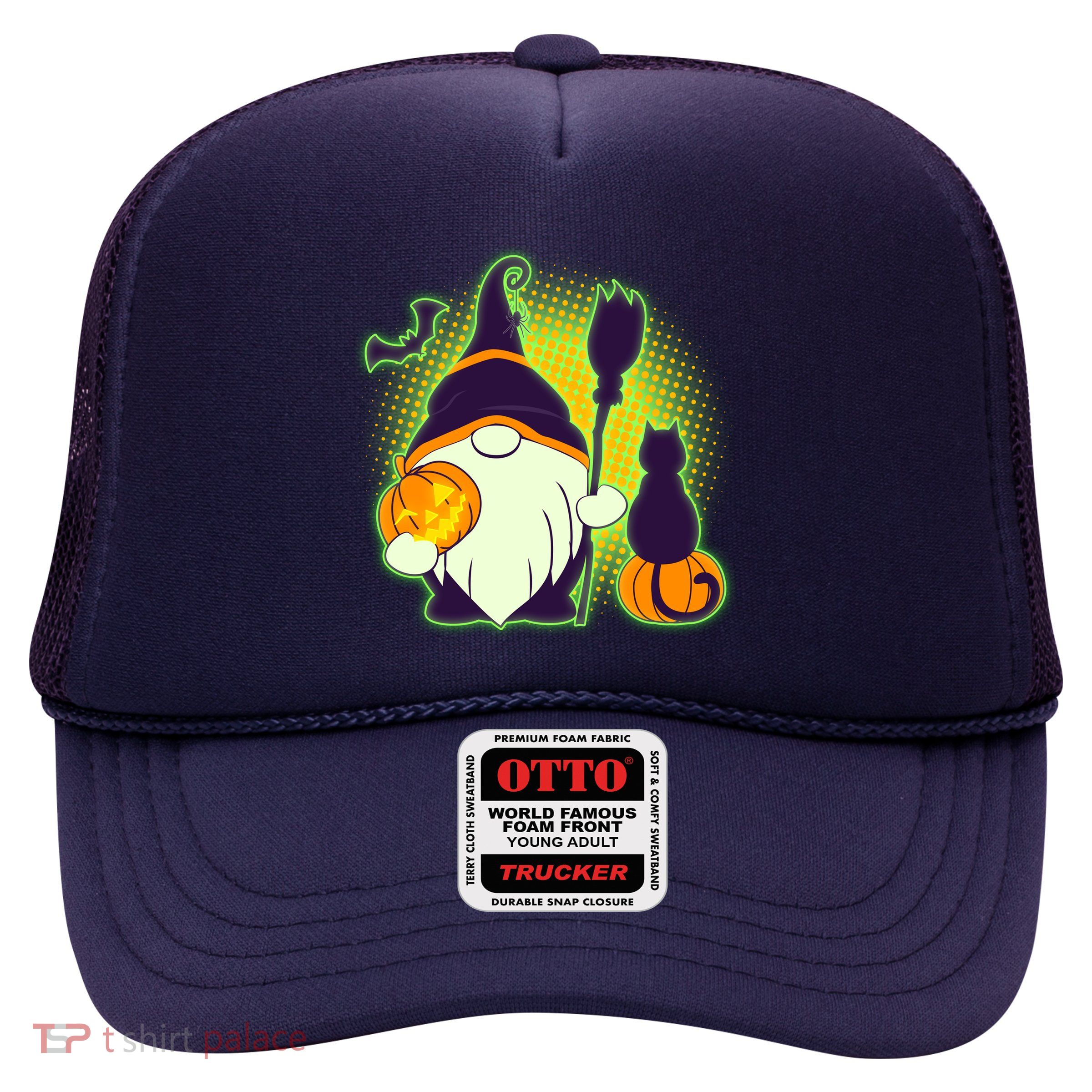 Cute Funny Halloween Gnome Trucker Hat