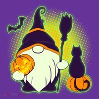 Cute Funny Halloween Gnome Trucker Hat