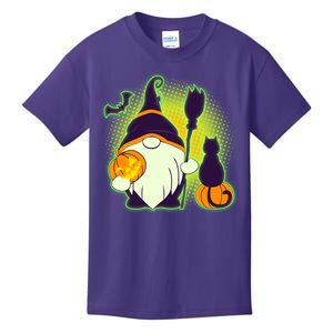 Cute Funny Halloween Gnome Kids T-Shirt